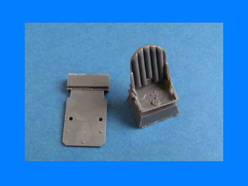 S48024 Spitfire seat & Armoured plate (Spitfire) 1/48